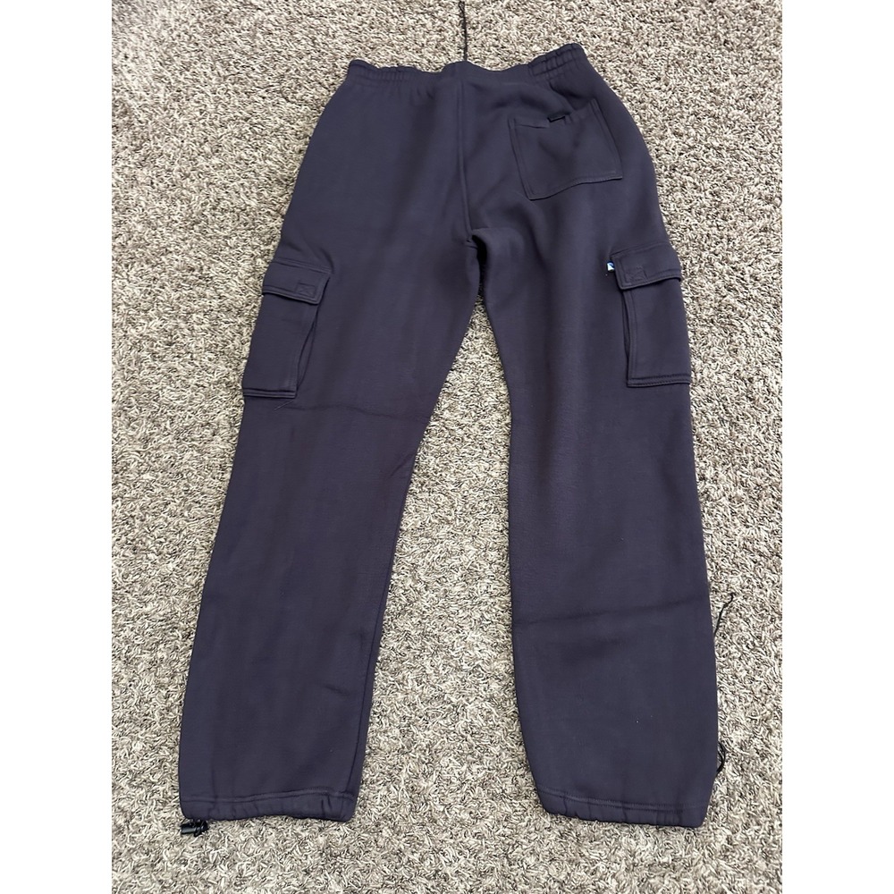 Vintage Y2K Vibes Sport Men's Brown Warm Up Cargo Sweatpants Size Large